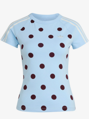 Adidas Originals POLKA DOT CALI TEE - Blue